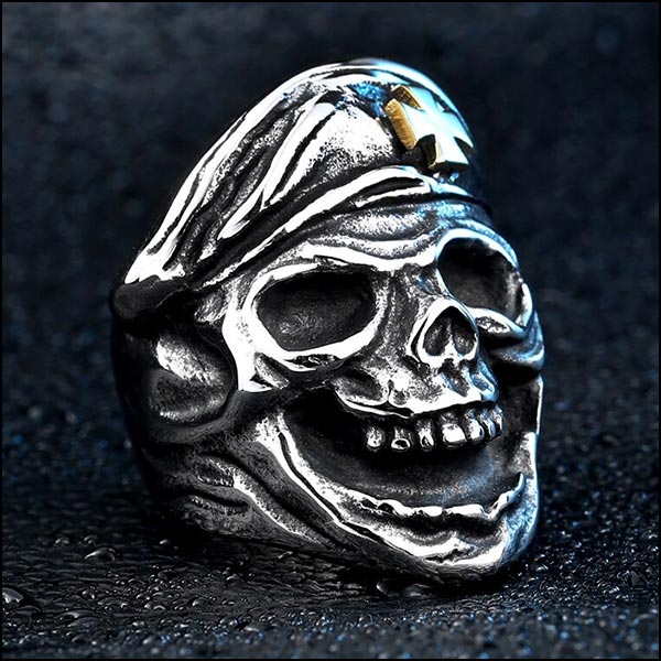Bague Militaire<br> Soldat Invaincu 2 Bague Militaire Soldat Invaincu