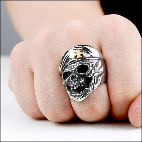 Bague Militaire<br> Soldat Invaincu 3 Bague Militaire Soldat Invaincu