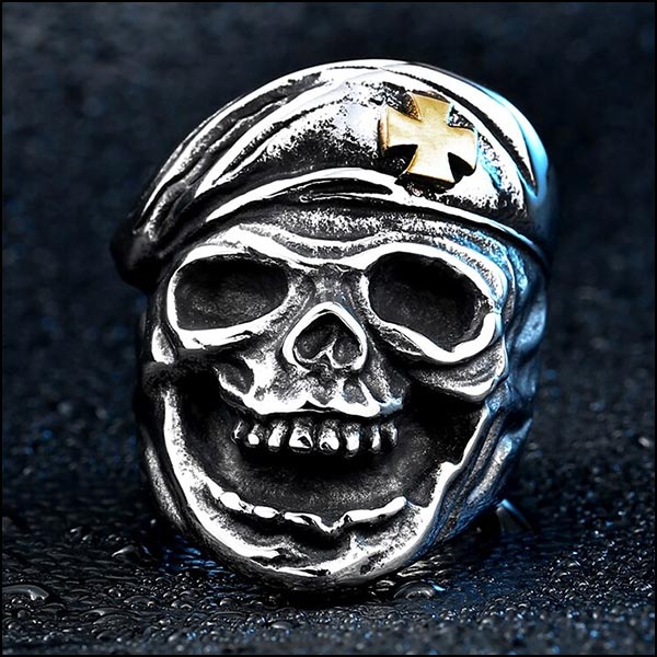 Bague Militaire<br> Soldat Invaincu 4 Bague Militaire Soldat Invaincu