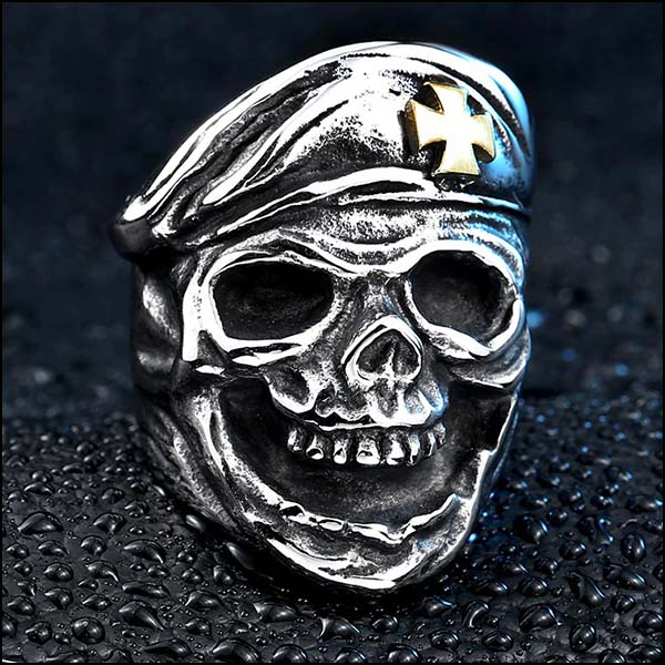 Bague Militaire<br> Soldat Invaincu 5 Bague Militaire Soldat Invaincu