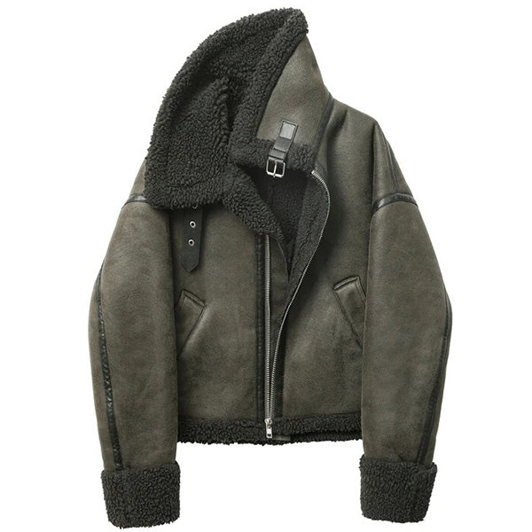Blouson Aviateur Vert Kaki Femme