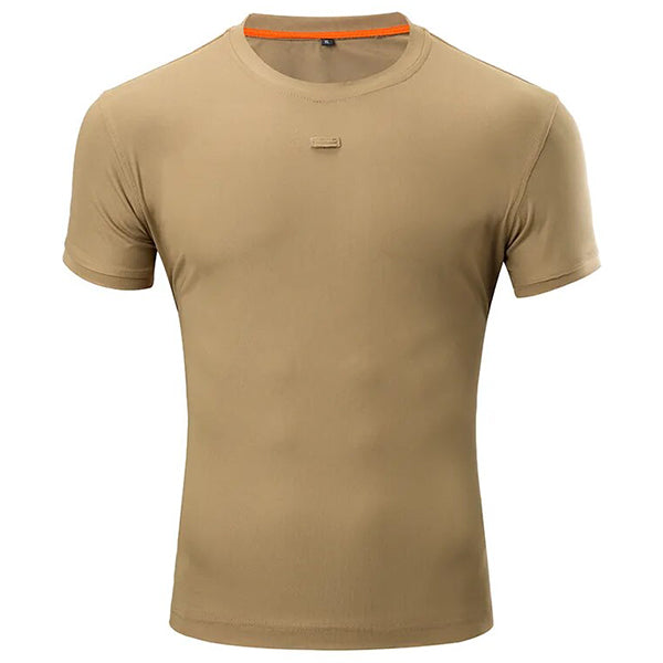 T-shirt Militaire Sport Kaki Homme
