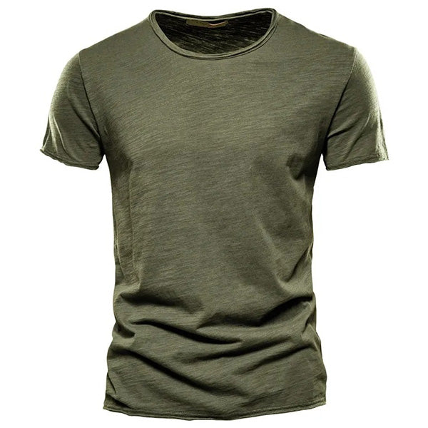 T-shirt Militaire Vert Armée Coton