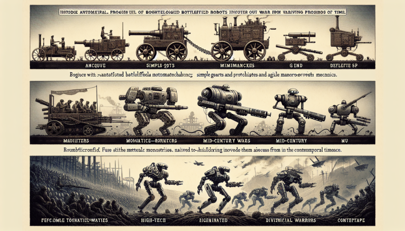découvrez l'histoire fascinante de la robotique militaire : de ses débuts à ses avancées technologiques, explorez l’évolution des robots sur le champ de bataille et leur impact sur les stratégies de guerre.
